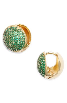 Nordstrom Nordstrom Pavé Orb Huggie Earrings