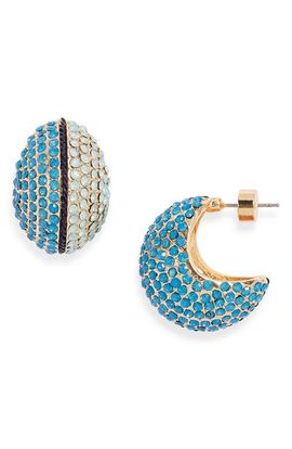 Nordstrom Nordstrom Pavé Orb Huggie Hoop Earrings