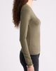 Nordstrom Nordstrom Pima Cotton & Tencel Modal Long Sleeve T-Shirt - 4