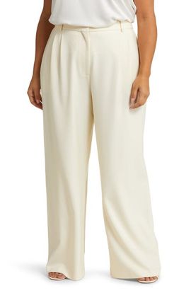 Nordstrom Nordstrom Pleat Front Wide Leg Pants