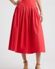 Nordstrom Nordstrom Pleated Cotton Poplin Skirt - 1
