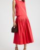 Nordstrom Nordstrom Pleated Cotton Poplin Skirt - 2
