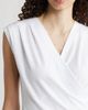 Nordstrom Nordstrom Pleated Faux Wrap Cap Sleeve Top - 5