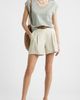 Nordstrom Nordstrom Pleated Linen Blend Shorts - 2