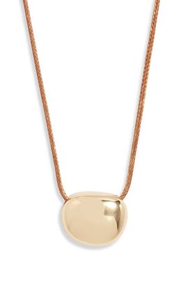 Nordstrom Nordstrom Polished Orb Cord Necklace