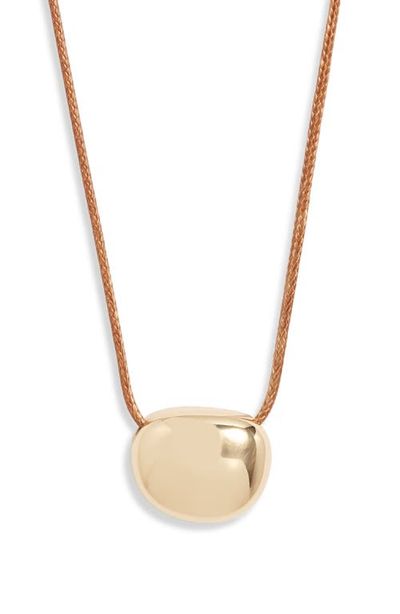 Nordstrom Nordstrom Polished Orb Cord Necklace