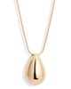 Nordstrom Nordstrom Polished Teardrop Pendant Necklace - 1