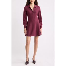 Nordstrom Nordstrom Polo Long Sleeve Minidress