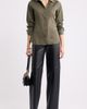 Nordstrom Nordstrom Poplin Waisted Button Down Shirt - 2