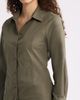 Nordstrom Nordstrom Poplin Waisted Button Down Shirt - 5