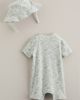 Nordstrom Nordstrom Print Romper & Hat Set - 2