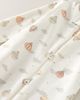 Nordstrom Nordstrom Print Zip Cotton Footie - 3