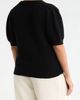 Nordstrom Nordstrom Puff Sleeve Cotton & Merino Wool Cardigan - 2