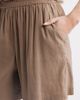 Nordstrom Nordstrom Pull-On Linen Blend Shorts - 5