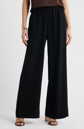 Nordstrom Nordstrom Pull-On Wide Leg Pants