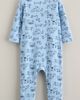 Nordstrom Nordstrom Rib Zip Footie - 2