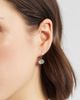 Nordstrom Nordstrom Round Cubic Zirconia Lever Back Earrings - 3