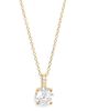 Nordstrom Nordstrom Round Cubic Zirconia Pendant Necklace - 1