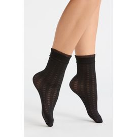 Nordstrom Nordstrom Ruffle Top Sheer Anklet Socks
