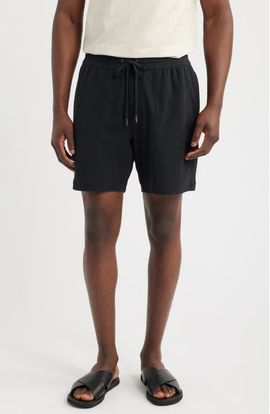 Nordstrom Nordstrom Seaport Knit Cotton Drawstring Shorts