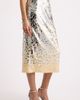 Nordstrom Nordstrom Sequin Column Midi Skirt - 4