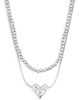 Nordstrom Nordstrom Set of 2 Bead Chain & Puffy Heart Pendant Necklaces - 1