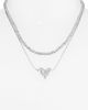 Nordstrom Nordstrom Set of 2 Bead Chain & Puffy Heart Pendant Necklaces - 3
