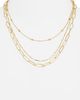 Nordstrom Nordstrom Set of 2 Enamel Dot Chain Layered Necklaces - 3