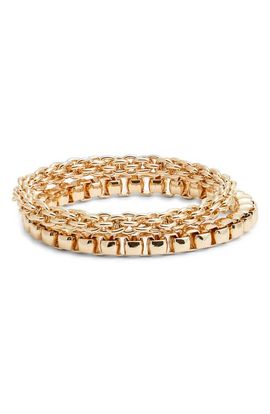 Nordstrom Nordstrom Set of 2 Mixed Chain Bracelets