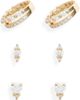 Nordstrom Nordstrom Set of 3 Cubic Zirconia Ear Cuffs & Stud Earrings - 1