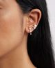 Nordstrom Nordstrom Set of 3 Faux Pearl & Cubic Zirconia Earrings - 2