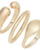 Nordstrom Nordstrom Set of 3 Organic Teardrop Band Rings - 1