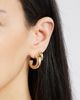 Nordstrom Nordstrom Set of 3 Small Polished Tube Hoop Earrings - 3