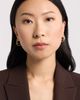 Nordstrom Nordstrom Set of 3 Studs & Square Pavé Hoop Earring Set - 2