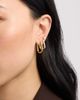 Nordstrom Nordstrom Set of 3 Studs & Square Pavé Hoop Earring Set - 3