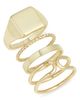 Nordstrom Nordstrom Set of 4 Polished Rings - 1