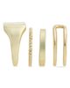 Nordstrom Nordstrom Set of 4 Polished Rings - 3