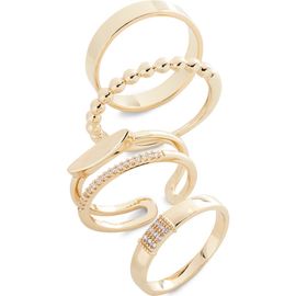 Nordstrom Nordstrom Set of 4 Stacking Rings