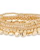 Nordstrom Nordstrom Set of 5 Beaded Stretch Bracelets - 1