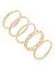 Nordstrom Nordstrom Set of 5 Stackable Rings - 1