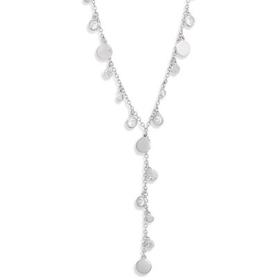 Nordstrom Nordstrom Shaky Pavé Cubic Zirconia Y-Necklace