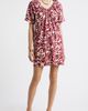 Nordstrom Nordstrom Shirred Linen Blend Minidress - 1