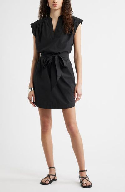 Nordstrom Nordstrom Sleeveless Belted Minidress