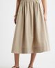 Nordstrom Nordstrom Smocked Cotton Midi Skirt - 1