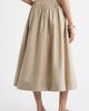 Nordstrom Nordstrom Smocked Cotton Midi Skirt - 3