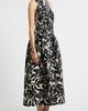 Nordstrom Nordstrom Smocked Waist Linen Blend Dress - 4