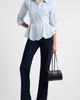 Nordstrom Nordstrom Stretch Cotton Poplin Peplum Shirt - 2