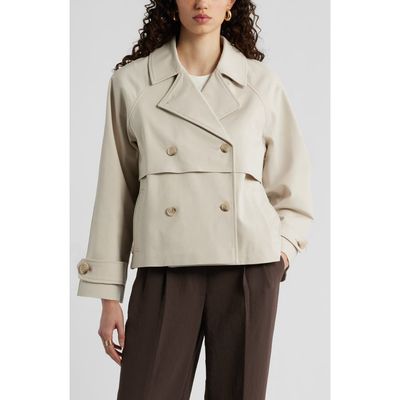 Nordstrom Nordstrom Stretch Cotton Trench Coat