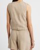 Nordstrom Nordstrom Stripe Linen Blend Vest - 3