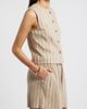 Nordstrom Nordstrom Stripe Linen Blend Vest - 4